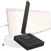 SolidRF Cell Phone Signal Booster Kit,All U.S. Carriers Verizon, AT&T, T-Mobile & More,5 Bands Cell Phone Booster for Home,Fcc Approved