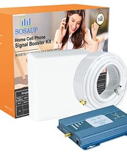 Verizon Cell Phone Signal Booster 4G LTE 5G Cell Phone Booster Verzion Signal Booster Verizon Cell Signal Booster Verizon Signal Amplifier Cell Extender Band 13 Boost Call and Data, Cover UP to 4000ft
