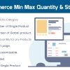 WooCommerce Min Max Quantity & Step Control