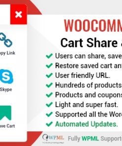 WooCommerce Cart Share and Save