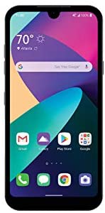 LG Phoenix 5, 5.7-inch HD+ Display, (16GB, 2GB RAM), 13 MP+Wide 5 MP Dual Cameras, 3000mAh Battery, Android Q, 4G LTE, GSM Unlocked Smartphone (AT&T, T-Mobile, Metro, Cricket) - Silver (Renewed)