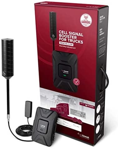weBoost Drive 4G-X OTR (470210) Truck Cell Phone Signal Booster | U.S. Company | All Networks & Carriers - Verizon, AT&T, T-Mobile, Sprint & More | FCC Approved