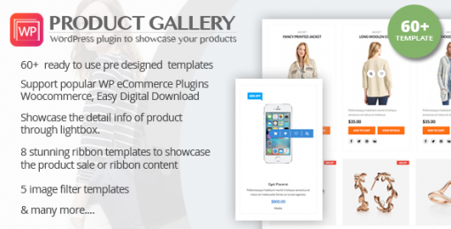 WP Product Gallery - Responsive Products Showcase Listing for WordPress