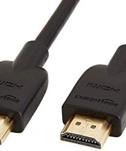 Amazon Basics CL3 Rated High-Speed HDMI Cable (18 Gbps, 4K/60Hz) - 6 Feet, Black