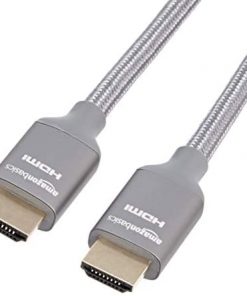 Amazon Basics High-Speed HDMI Cable (48Gbps, 8K/60Hz ) - 6 Feet, Dark Gray