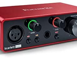 Focusrite Scarlett Solo (3rd Gen) USB Audio Interface with Pro Tools | First