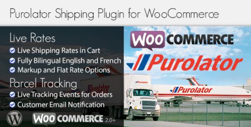 Purolator WooCommerce Shipping Plugin for Rates and Tracking