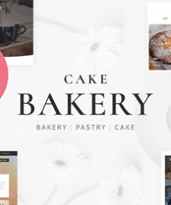 Cake Bakery - Pastry WP