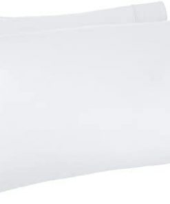 Amazon Basics 400 Thread Count Cotton Pillow Cases, Standard, Set of 2, White