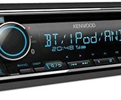 Kenwood KDC-BT530U Car Stereo Single Din CD Receiver with Bluetooth, USB Slot