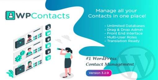 WP Contacts - Contact Management Plugin
