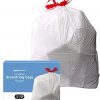 Amazon Basics Flextra Tall Kitchen Drawstring Trash Bags, 13 Gallon, 120 Count