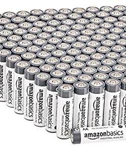 Amazon Basics 250 Pack AA Industrial Alkaline Batteries, 5-Year Shelf Life, Easy to Open Value Pack