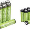 Amazon Basics AAA High-Capacity Ni-MH Rechargeable Batteries, Pre-Charged - 8-Pack & 8-Pack AA Rechargeable Batteries, 2000 mAh, Pre-Charged