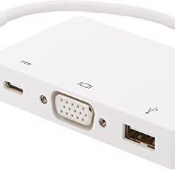 Amazon Basics USB 3.1 Type-C to VGA Multiport Monitor Adapter