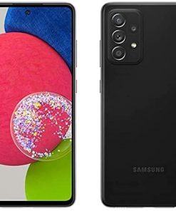 Samsung Galaxy A52s A528B 5G Dual 128GB 6GB RAM Factory Unlocked (GSM Only | No CDMA - not Compatible with Verizon/Sprint) International Version - Black