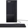 Acer Aspire TC-866-UR11 Desktop, 9th Gen Intel Core i5-9400 6-Core Processor, 8GB 2666MHz DDR4, 512GB SSD, 8X DVD, 802.11ac WiFi 5, USB 3.1 Type C, Windows 10 Home