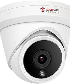 Anpviz 4K 8MP UltraHD PoE IP Security Camera Dome with Audio/Mic, 3840x2144 8 Megapixels,Turret Camera Outdoor Camera IP66 Weatherproof ,98ft Night Vision Wide Angle 2.8mm 24/7 Recording Motion Alert
