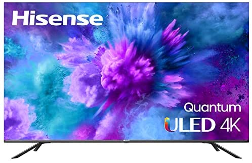 Hisense 65-Inch Class H8 Quantum Series Android 4K ULED Smart TV with Voice Remote (65H8G1, 2021 Model)