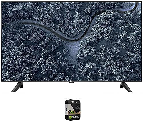 LG 50UP7000PUA 50 inch UP7000 Series 4K LED UHD Smart webOS TV 2021 Model Bundle with Premium 2 Year Extended Protection Plan