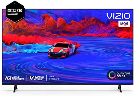 VIZIO 70-Inch M6 Series Premium 4K UHD Quantum Color LED HDR Smart TV with Apple AirPlay and Chromecast Built-in, Dolby Vision, HDR10+, HDMI 2.1, Variable Refresh Rate, M70Q6-J03, 2021 Model