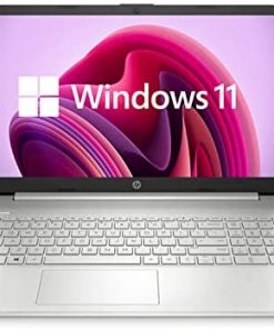 [Windows 11 Home] Newest HP Laptop, 15.6” Full HD Touchscreen, Intel Core i7-1165G7 Processor, Media Card Reader, USB Type-C, HDMI, Webcam, Wi-Fi, Bluetooth, Natural Silver (64GB RAM | 1TB SSD)