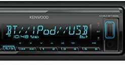 Kenwood Bluetooth USB MP3 WMA AM/FM Digital Media Player Dual Phone Connection Pandora Car Stereo Receiver/Free Alphasonik Earbuds