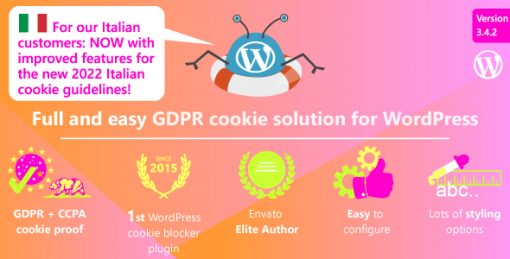 Complete GDPR / AVG / CCPA Cookie Compliance WordPress plugin - WeePie Cookie Allow