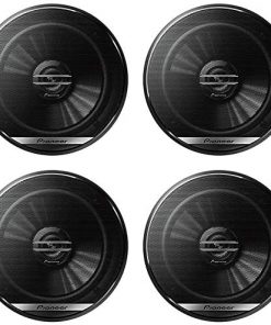 4 x Pioneer TS-G1620F 6.5-inch 2-Way Car Audio coaxial Speakers 6-1/2" with DiscountCentralOnline 25ft Speakers Wire