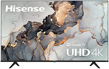 Hisense A6 Series 65-Inch 4K UHD Smart Google TV with Voice Remote, Dolby Vision HDR, DTS Virtual X, Sports & Game Modes, Chromecast Built-in (65A6H, 2022 New Model)