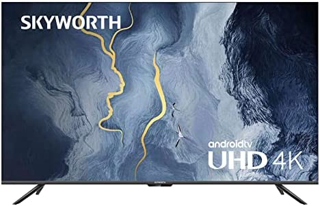 Skyworth S6G pro 55-inch 4K UHD Android Smart LCD TV with Google Assistant Built-in, Also Work with Alexa, Voice Remote, 2021 Model