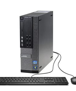Dell Optiplex 7010 Desktop Computer - Intel Core i7 Up to 3.8GHz Max Turbo Frequency, 16GB DDR3, New 1TB SSD, Windows 10 Pro 64-Bit, WiFi, USB 3.0, DVDRW, 2X Display Port (Renewed)
