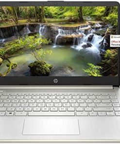 Newest HP 14" Thin Light Laptop, Intel 2-Core N4020, 8GB RAM, 128GB Storage(64GB eMMC+64GB Micro SD),1Yr Office,Win 10 Bundle w/ GalliumPi Mousepad (Pale Gold)