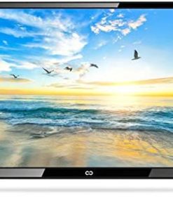28” LED HDTV by Continu.us | CT-2860 High Definition Television 720p 60Hz TV, Lightweight and Slim Design, VGA/HDMI/USB Inputs, VESA Wall Mount Compatible.