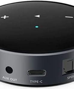 WiiM Mini AirPlay2 Wireless Audio Streamer, Multiroom Stereo, Preamplifier, Works with Alexa and Siri Voice Assistants, Stream Hi-Res Audio from Spotify, Amazon Music and More