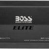 BOSS Audio Systems Elite BE1500.1 Monoblock Car Amplifier - 1500 Watts, 2 4 Ohm Stable, Class AB, Mosfet Power Supply, Great For Subwoofers
