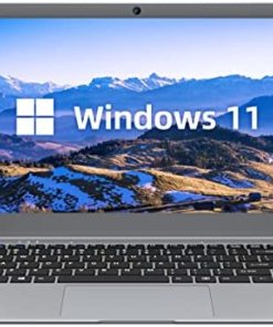 jumper Laptop 14 Inch Full HD 1080P Display,12GB RAM,256GB SSD,Intel Celeron 64-bit,Windows 11 Laptops Computer(with WiFi,USB3.0,Bluetooth 4.2,Mini HDMI) Gray