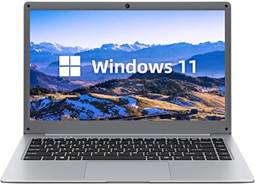 jumper Laptop 14 Inch Full HD 1080P Display,12GB RAM,256GB SSD,Intel Celeron 64-bit,Windows 11 Laptops Computer(with WiFi,USB3.0,Bluetooth 4.2,Mini HDMI) Gray