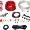 BOSS Audio Systems 4BK 4 Gauge Amplifier Installation Wiring Kit - A Car Amplifier Wiring Kit Helps You Make Connections and Brings Power to Your Radio, Subwoofers and Speakers