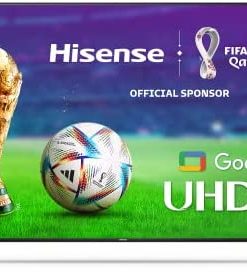 Hisense A6 Series 55-Inch Class 4K UHD Smart Google TV with Voice Remote, Dolby Vision HDR, DTS Virtual X, Sports & Game Modes, Chromecast Built-in (55A6H, 2022 New Model)