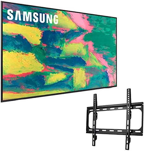 SAMSUNG 43-Inch Class 4K (2160p) Smart QLED TV, Auto Motion Plus, Micro Dimming, Motion Technology, Brightness-Color Detection + Free Wall Mount (No Stands) QN43Q6DAAFXZA (Renewed)