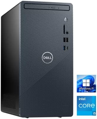 Dell Inspiron 3910 Business Desktop Computer, 12th Gen Intel Core i5-12400, Windows 11 Pro, 16GB RAM, 512GB SSD, Wi-Fi 6, Bluetooth, Intel UHD Graphics, Plain DVD+/-RW